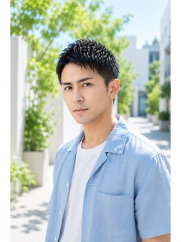 ブリリアント ヘアー ダイヤ(Brilliant Hair Dia)の写真/【メンズ/パーマ】ON/OFFどちらも決まるスタイルで好印象なメンズに仕上げます。メンズパーマもお勧め!