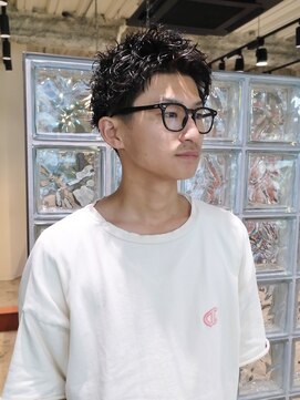 ノル 栄矢場町(nol) スパイキーパーマ