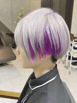 デイズ(days) インナーカラーマッシュショート/ホワイトシルバー