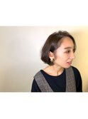 毛先ワンカールおしゃボブ
