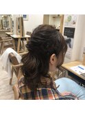 お呼ばれヘアセット