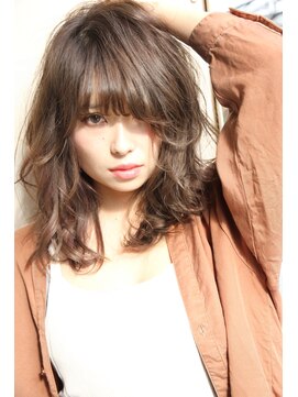 チョビー 銀座(chobii) グレージュ/デジタルパーマ/ブランジュ /レイヤー/小顔/艶/高柳