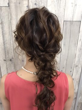 ヘアセット専門店 ナゴミ 渋谷店(nagomi) 大人気！！ウェディング/ブライダル/二次会♪編みおろしアレンジ