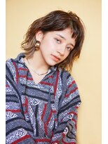 ラレイ(Lalei)&nbsp;【Lalei】インナーカラー×クセ毛風ボブ　【ささき】