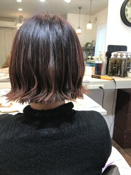 ヘア デザイン 虹いろのはさみ 佐々木安紀子