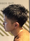 大人のシンプルショート【BARBER-BAR】