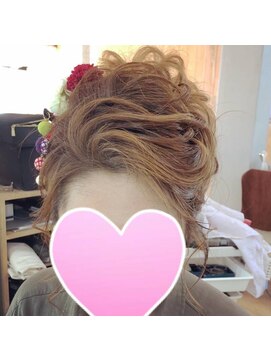 セットサロン マオ(MAO) 振袖スタイル☆立ち上げ前髪