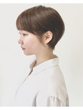 ジェムヘアスタジオ 湘南平塚南口店(Gem Hair Studio) Gem Hair Studio 姉崎 ココアブラウン/マニッシュショート