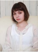 柔らかさ抜群ふんわりカールボブ 浅草 美容室12