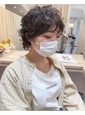 【ｓｏｕ】中野担当！　ウルフ　ハードパーマ