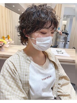 ソウ(sou) 【ｓｏｕ】中野担当！　ウルフ　ハードパーマ