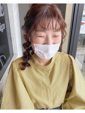 フィオーレ ヘアデザイン(FIORE hair design) 編み下ろし/お呼ばれ