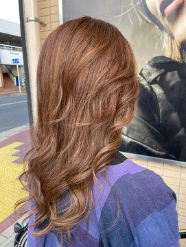 ジュジュル 稲毛本店(jujur) 透明感カラー/ロング/カーキグレージュ/大人かわいい【稲毛】