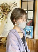 ◆担当：岩切祐樹◆マッシュショート×オリーブアッシュ
