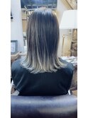似合わせカット×バレイヤージュ風ハイライトカラー★