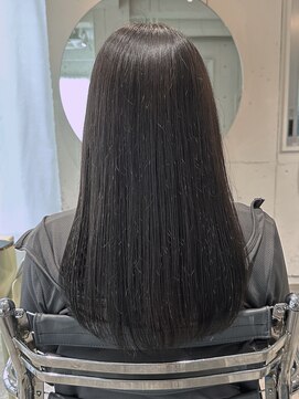 ストレータ バイ マリオ(Strata by mario) 〈宮本〉ブリーチ無し透明感ブルーグレー