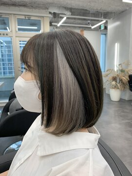 エイト 立川店(EIGHT) ☆エメラルドハイライト×ホワイトベージュ☆