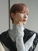 アイティー バイ アルバム 浦和店(IT by ALBUM)&nbsp;コーラルピンクマッシュショート_チェリーブラウン_9266