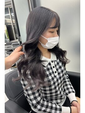 リア 大阪梅田(Ria) ～グレーパープル シールエクステ～　【Ria 大阪 梅田】