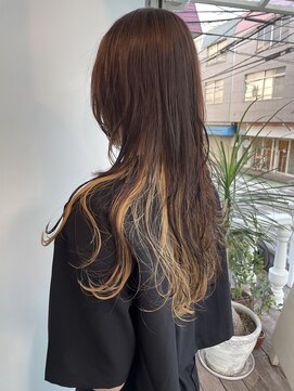 モリオ フロム ロンドン 大宮2号店(morio from London) 【高椋】ロングウルフ　大宮　顔まわりレイヤー