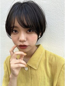 ドアベルヘアリビング(Door Bell hair Living) ショートカット×顔まわりレイヤー×マッシュボブ