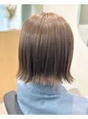 ハイライト/インナーカラー/白髪ぼかし/縮毛矯正/ショート