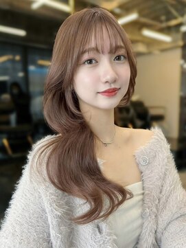 アリュウル 表参道(ALLURE) 学割U24大人可愛いくびれヘア＊顔まわりカット艶カラー