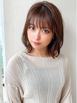 シルクレイ 高田馬場(Silk-lei) ♪大人可愛いミディアムレイヤー20代30代40代高田馬場