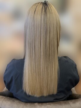 ウェーヴ 浜松小豆餅店(wave) 酸性ストレート ホワイトブロンド