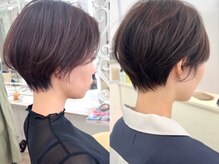 ≪ショートヘア≫ 骨格/輪郭を見極めた美シルエット×ショートヘア[仙台/青葉区]