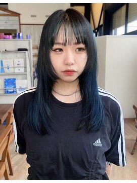 チル(Chill) chill/ターコイズブルー×layer