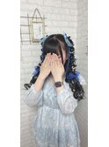 四つ編みハーフツイン
