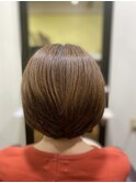 70代大人小顔ショートボブ 本八幡