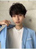 おしゃれニュアンスパーマメンズマッシュスパイラルパーマ本厚木