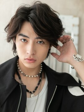 モッズヘア メン 仙台愛子駅前店(mod's hair men) ニュアンスパーマが成功のカギ!モテウルフマッシュ仙台愛子