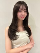 ユーフォリア 青山(Euphoria) 【担当きょうこ】透明感赤み消しカラー/顔周りレイヤー/髪質改善