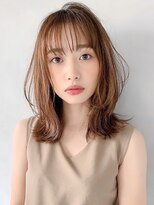 前髪イメチェン似合わせカットシースルーバング#274f0529