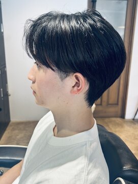 エイトメン 池袋店(EIGHT MEN) ニュアンスセンターパート×ウルフ