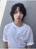 メンズマッシュウルフ