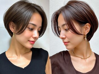 アビリタ(abilita)の写真/骨格や雰囲気に合わせた「小顔カット」が人気の美容室♪ショート/ショートボブ/ミディアムボブも◎【警固】