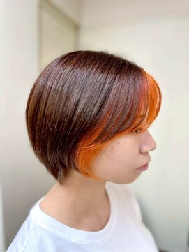 エターナルバイマティーナ(Eternal by MATINA) 【フェイスフレーミング/アプリコットオレンジ】池袋美容室