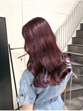 アトレ(attrait) ◆モーヴピンク/ワンホン/レイヤーカット