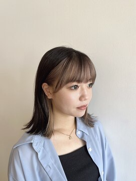 ノット 成田公津の杜(Knot) 【ブリーチ1回でできるフェイスフレーミング】stylistすずか