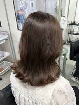 クレム 博多駅店(ChLem) カラー ブラウン ベージュ 髪質改善 福岡美容室