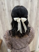 ラカトッカ(LAKA TOCCA)&nbsp;【リボンハーフアップ◎】