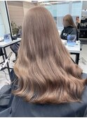 クラゲヘアー/小顔に見せるヘア/ココアベージュ/渋谷