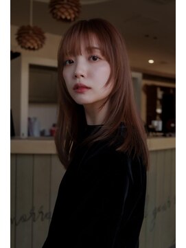 ファルファラ(farfara) 【farfara】レイヤー＋髪質改善ストレート（森若竜）