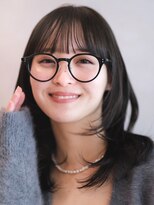 ガーデンヨコハマエスト(GARDEN YOKOHAMA est) 似合わせカット ダークアッシュ ミディアムレイヤーカット