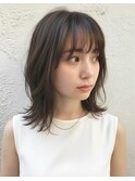 20代30代切りっぱなしボブ/レイヤーカット/くびれ/前髪/川越
