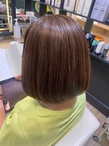 ジュイール(jouir)&nbsp;三鷹白髪ぼかしハイライトショートボブウルフショートカット韓国
